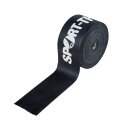 Sport-Thieme Fitnessband 75 Schwarz, ultra stark, 25 m x 7,5 cm, 25 m x 7,5 cm, Schwarz, ultra stark