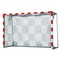 Handballtornetz 80/100 cm Weiß-Blau