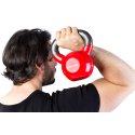 Sport-Thieme Kettlebell "Vinyl" 8 kg, rød