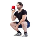 Sport-Thieme Kettlebell "Vinyl" 8 kg, Rot