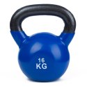 Sport-Thieme Kettlebell "Vinyl" 16 kg, blå