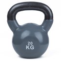 Sport-Thieme Kettlebell "Vinyl" 20 kg, Grau