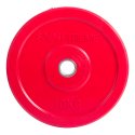 Sport-Thieme Hantelscheibe "Bumper Plate", bunt 10 kg, Rot