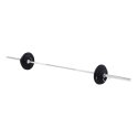 Sport-Thieme Langhantel-Set 60 kg oder 85 kg 60 kg, Gummiert (Polyurethan (PU))