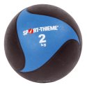 Sport-Thieme® Medicinbold af gummi 2 kg, ø 22 cm