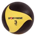 Sport-Thieme® Medicinbold af gummi 3 kg, ø 22 cm