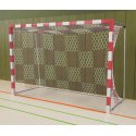 Sport-Thieme Indoor Handball Goal Bolted corner joints, Red/silver