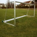 Fodboldmål-kipsikring til Junior-fodboldmål "Safety" Til 7-mandsmål (5x2 m), nedre måldybde: 1 m., Rektangulær profil 75x50 mm