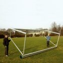 Kippsicherung für Jugend-Fußballtore "Safety" Für Jugendtore 5x2 m, untere Tortiefe 1 m, Rechteck-Profil 75x50 mm