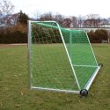 Fodboldmål-kipsikring til Junior-fodboldmål "Safety" Til 7-mandsmål (5x2 m), nedre måldybde: 1,5 m., Rektangulær profil 75x50 mm