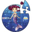 Sport-Thieme Unterwasser-Spiel "Puzzle" Kleine Meerjungfrau, Rund