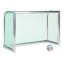 Sport-Thieme Mini-fodboldmål "Professional" Inkl. net, grøn (maskestr. 4,5 cm), 1,80x1,20 m, Måldybde 0,70 m