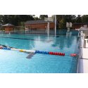 Sport-Thieme® Wettkampfleine "Wave Reduction" 25 m, Standard, Disk ø 10 cm