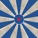 Kings Dart Elektronisk dartskive "Profi Turnier"