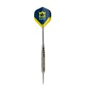 Kings Dart Steeldart-Set "Turnier" Blau-Gelb