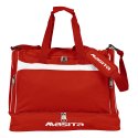 Masita® Sporttasche "Brasil" mit Bodenfach Junior = 50x39x31 cm, Rot-Weiß