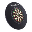 Kings Dart Dart-Auffangfeld Schwarz