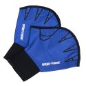 Sport-Thieme Open-Fingertip Aqua Fitness Gloves L, 26.5x19 cm, blue