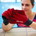 Sport-Thieme Aqua-Fitness-Handschuhe M, 25x18 cm, Rot