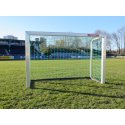 Sport-Thieme Mini-fodboldmål med PlayersProtect 1,20x0,80 m, Inkl. net, grøn (Maskestr. 10 cm)