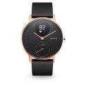 Nokia Steel HR - Fitnessuhr mit Herzfrequenz- & Aktivitätsmessung 36 mm, Schwarz/Rosé Gold