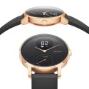 Nokia Steel HR - Fitnessuhr mit Herzfrequenz- & Aktivitätsmessung 36 mm, Schwarz/Rosé Gold