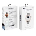 Nokia Steel HR - Fitnessuhr mit Herzfrequenz- & Aktivitätsmessung 36 mm, Weiß/Rosé Gold