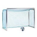 Sport-Thieme Mini-Trainingstor "Protection" 1,80x1,20 m, Tortiefe 0,70 m, Inkl. Netz, blau (MW 4,5 cm)
