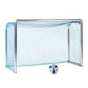 Sport-Thieme Mini-Fußballtor "Protection" 1,80x1,20 m, Tortiefe 0,70 m, Inkl. Netz, blau (MW 4,5 cm)