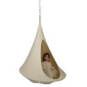 Cacoonworld Hængehule "Cacoon" Naturhvid, Bebo, ø 1,2 m