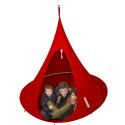 Cacoonworld Hængehule "Cacoon" Rød, Double, ø 1,8 m