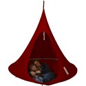 Cacoonworld Hængehule "Cacoon" Rød, Double, ø 1,8 m