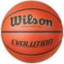 Wilson Basketball "Evolution" Orange-Schwarz, Größe 7