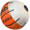 Wilson Basketball "Evolution" Orange-Schwarz, Größe 7