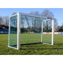 Sport-Thieme Mini-fodboldmål med PlayersProtect 1,20x0,80 m, Inkl. net, blå (maskestr. 10 cm)