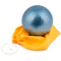 Amaya Gymnastikball "Glitzer FIG" Hellblau