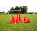 Sportifrance Markeringskegle-sæt "Multi-Aktion" Rød kegle, 50 cm. høj