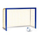 Sport-Thieme Mini-fodboldmål "Color Koncept" 1,80x1,20 m, Blå-gul