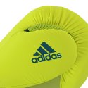 Adidas Boxhandschuhe "Speed 100" Gelb-Blau, 8 oz.