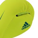 Adidas Boxhandschuhe "Speed 100" Gelb-Blau, 8 oz.