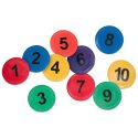 Sport-Thieme Floor Markers Numbers 1–10