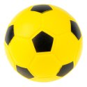Sport-Thieme Weichschaumball "PU-Fußball" Gelb-Schwarz, 15 cm