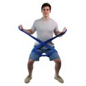CanDo Fitnessband "Multi-Grip Exerciser Rolle" Blau, extra stark