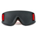 Handi Life Sport Dunkelbrille "Justa Blind Sports" Kopfband Rot