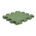 Gum-tech Fallschutzplatte "Puzzle mat 3D" 4,5 cm, Grün