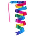 Sport-Thieme Gymnastikband mit Stab "Bunt" 6 m