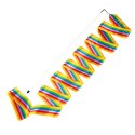 Sport-Thieme Gymnastikband mit Stab "Regenbogen" 6 m, Wettkampf 