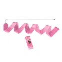 Sport-Thieme Gymnastikband mit Stab "RSG" Mädchen, Pink, 5 m