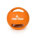 Sport-Thieme Medizinball
 mit Griff 4 kg, Orange