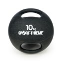Sport-Thieme Medizinball
 mit Griff 10 kg, Schwarz